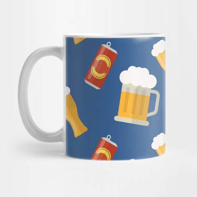 Beer, Mug, Glass, Can, Cold, Ice, Alcohol, Drink, Gift by WiggleMania